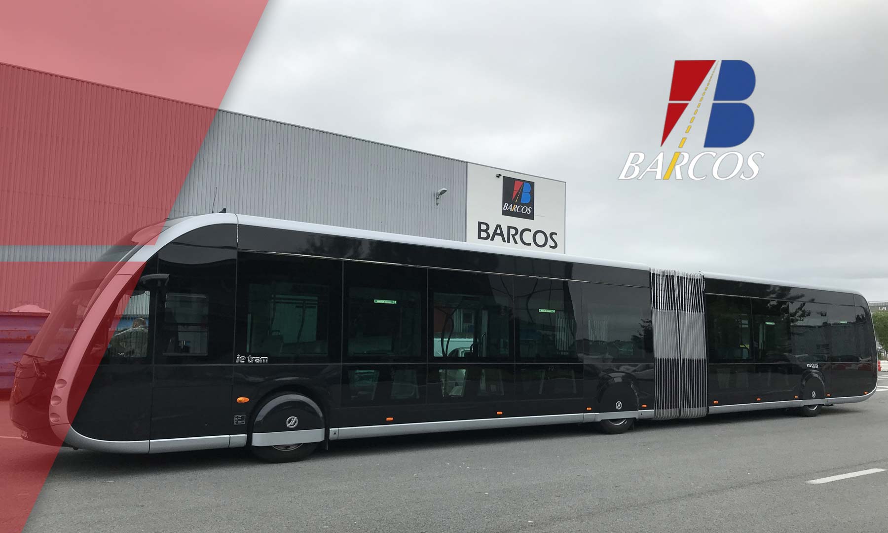 Test de lestage du trambus Bayonne-Biarritz